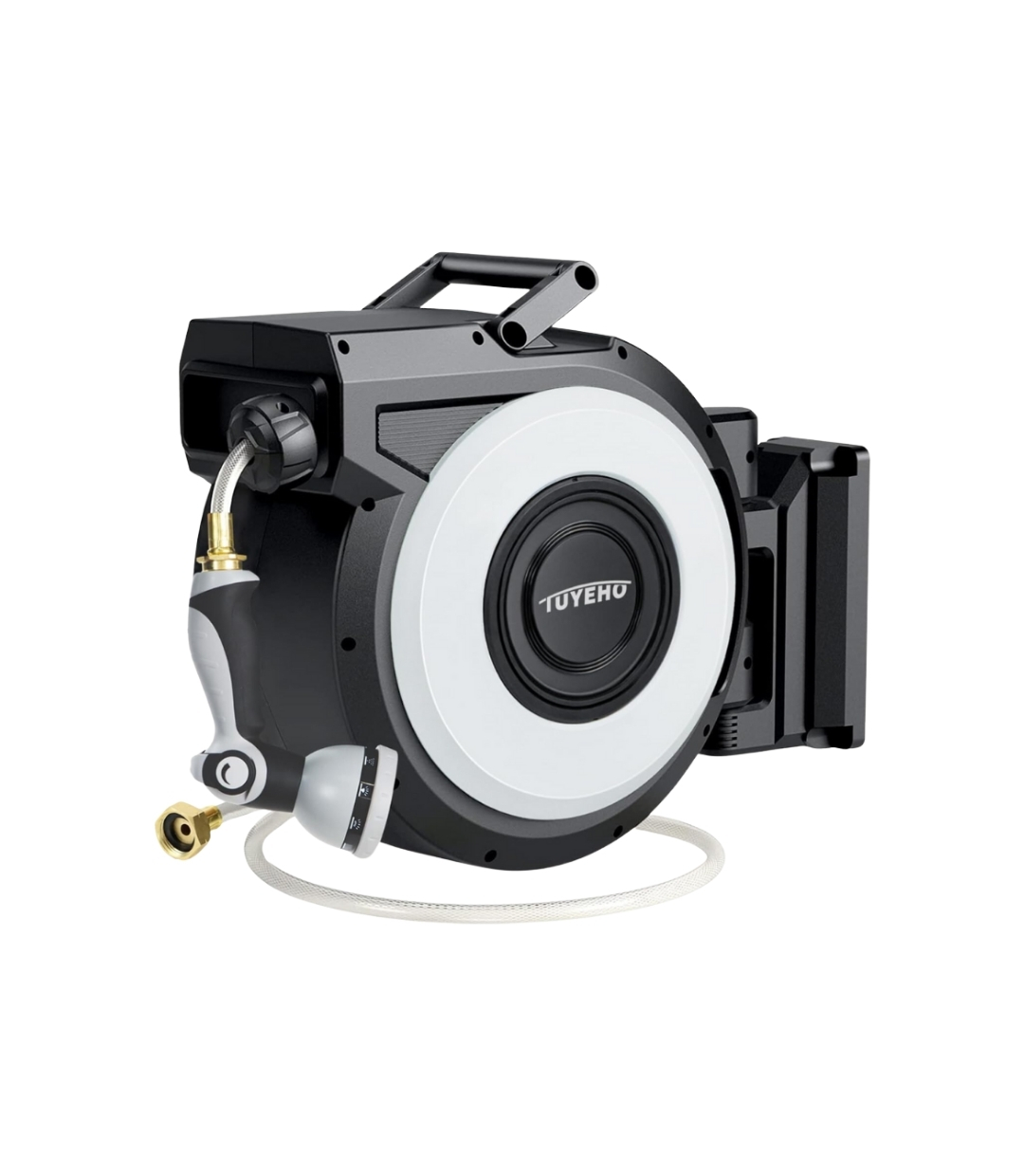 Tuyeho Retractable Garden Hose Reel 90 FT