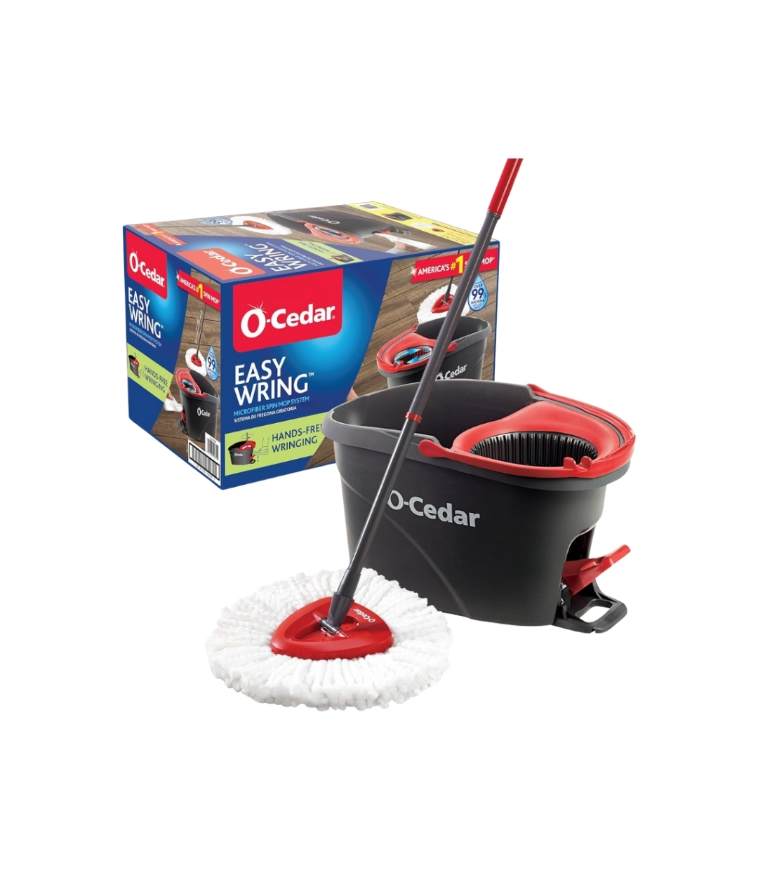 O-Cedar EasyWring Microfiber Spin Mop