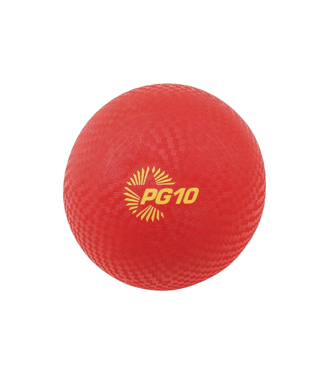 Champion Sports 10 Inch Playground Ball, Red