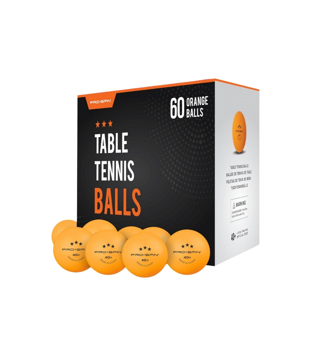 PRO SPIN Ping Pong Balls